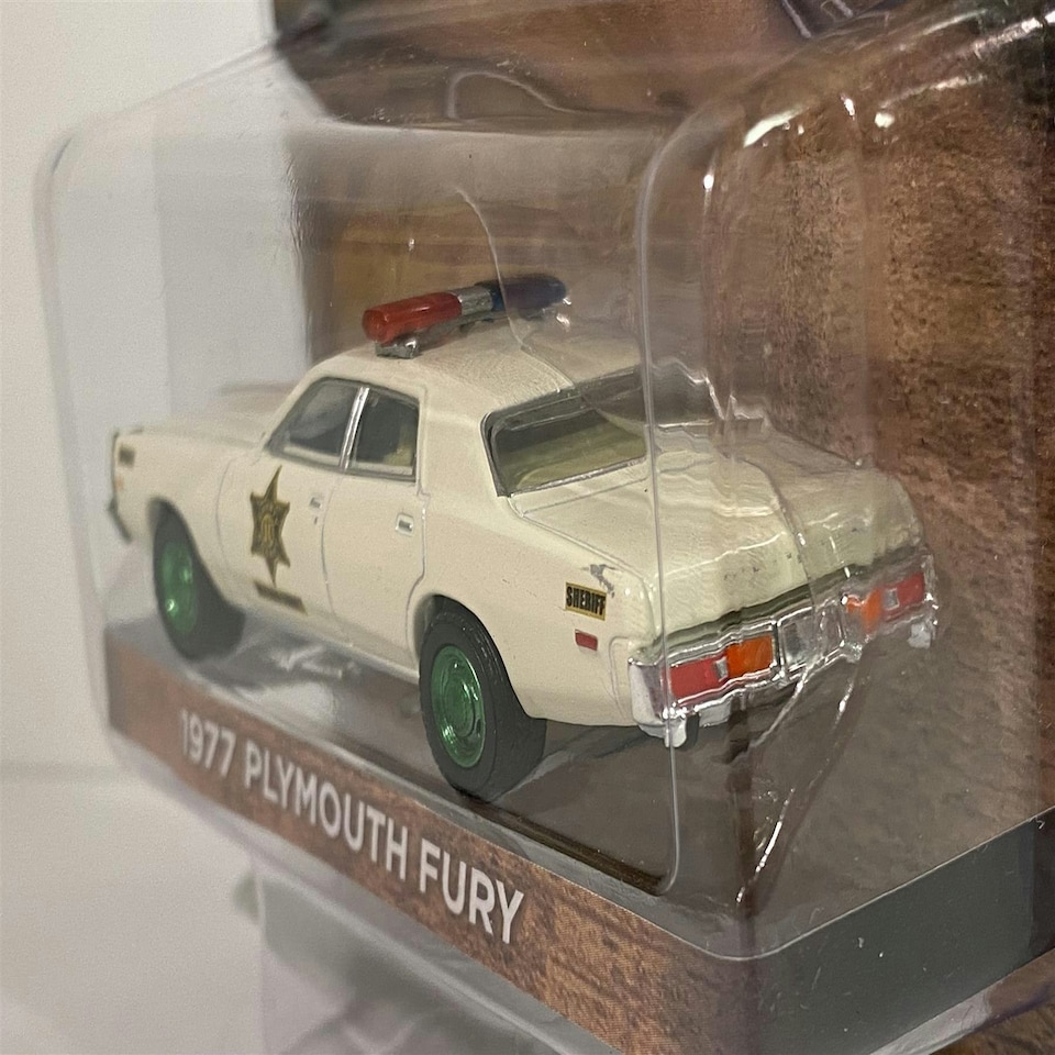 image 1 of Chase Model 1977 Plymouth Fury Hazzard County 1:64 Greenlight 30110