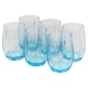 image 10 of Linka Coloured Glasses Sets Glassware Cup Tall Short Cocktail Tumblers | Multi | Light Blue 380ml + 500ml