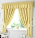 image 3 of Gingham Kitchen Curtains - Yellow - 117cm x137cm