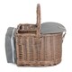 image 1 of 2 Bottle Beach Wicker Picnic Basket Hamper