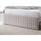 image 4 of Fabric Double Bedframe  in Cream
