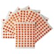 image 1 of Pack of 560 Orange 8mm Round Labels - Stickers