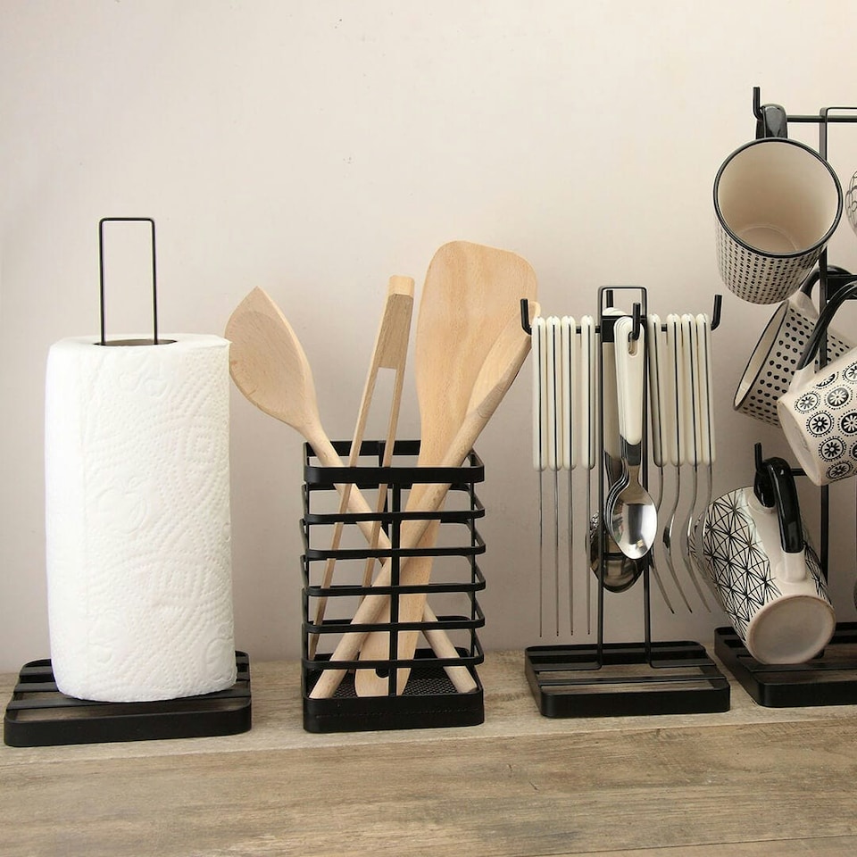 image 1 of Apollo Flat Iron Towel Holder