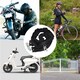 image 10 of 3 Key Motorcycle Heavy-Duty Padlock with Chain - 38mm x 1m