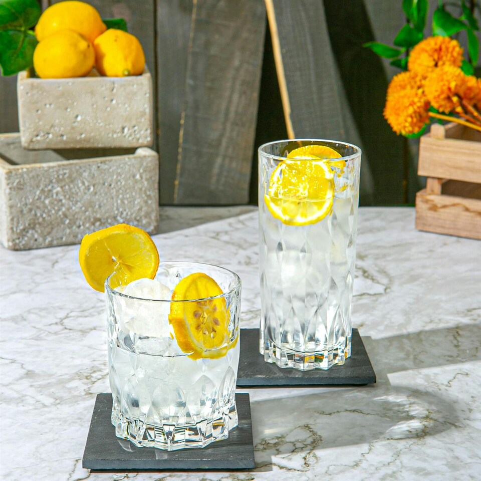 image 1 of RCR Crystal 6 Piece Marilyn Whisky Glasses Set - 337ml