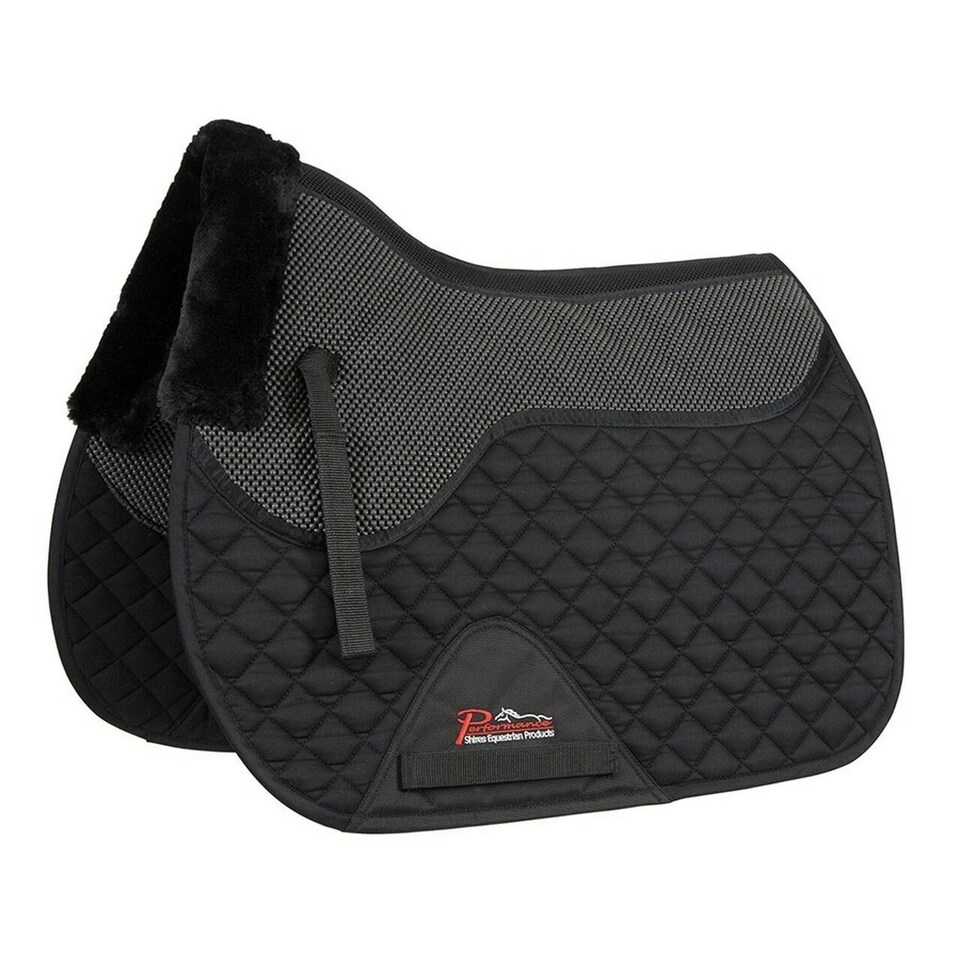 Performance Horse Saddlecloth - Black - 17in - 18in