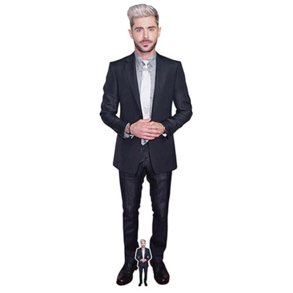 Zac Efron Lifesize Cardboard Cutout 174cm