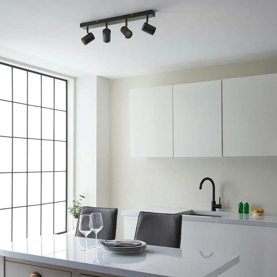 image 1 of Hereford 4 Light LED Spotlight Bar