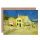 image 1 of Vincent Van Gogh Yellow House Blank Art Card