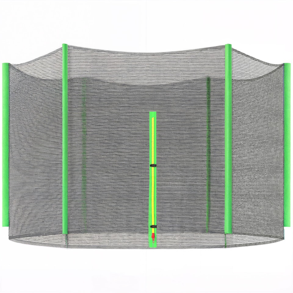 image 1 of SPORTNOW 10ft Trampoline Net Replacement Safety Net with Zipped Door, Blue