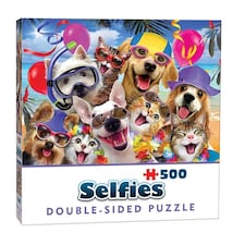 Cheatwell Selfie Puzzle Beach Party Double Sided 500 pcs
