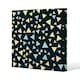 image 1 of Yellow & Blue Triangles (Canvas Print) 61 x 61 x 4cm