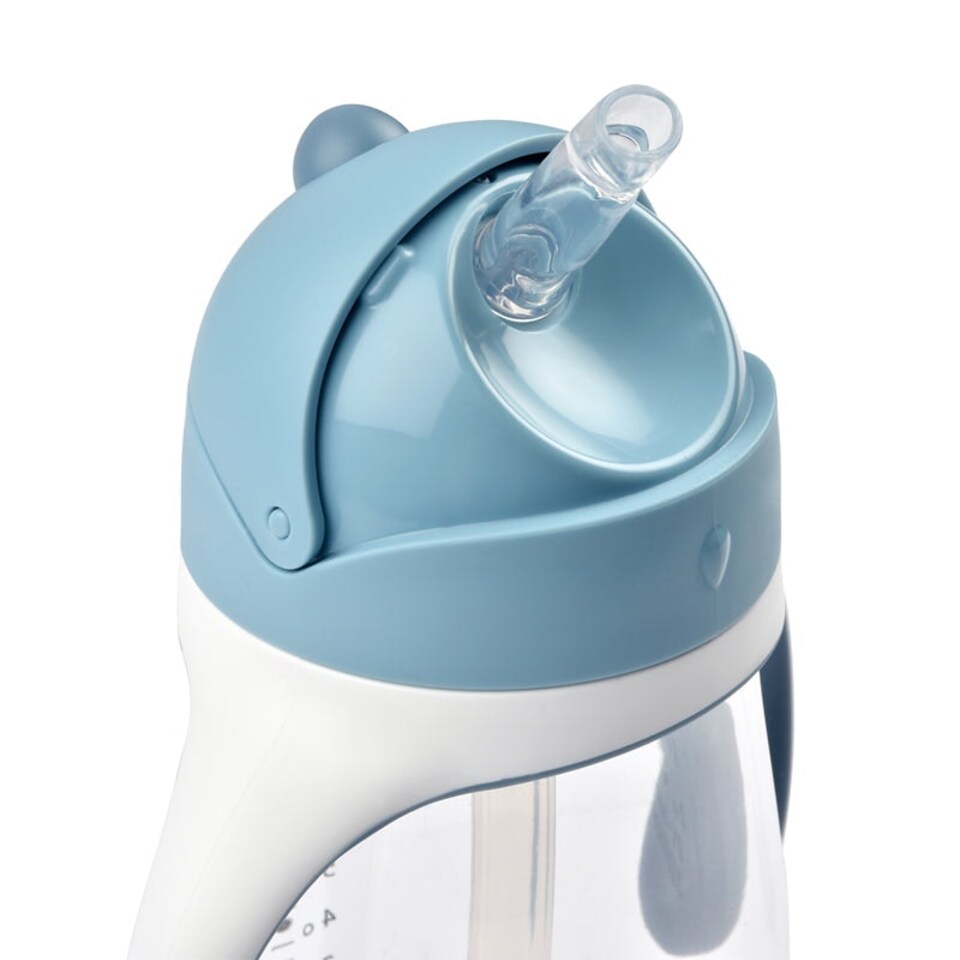 image 1 of Béaba Tritan Straw Cup Blue 300ml