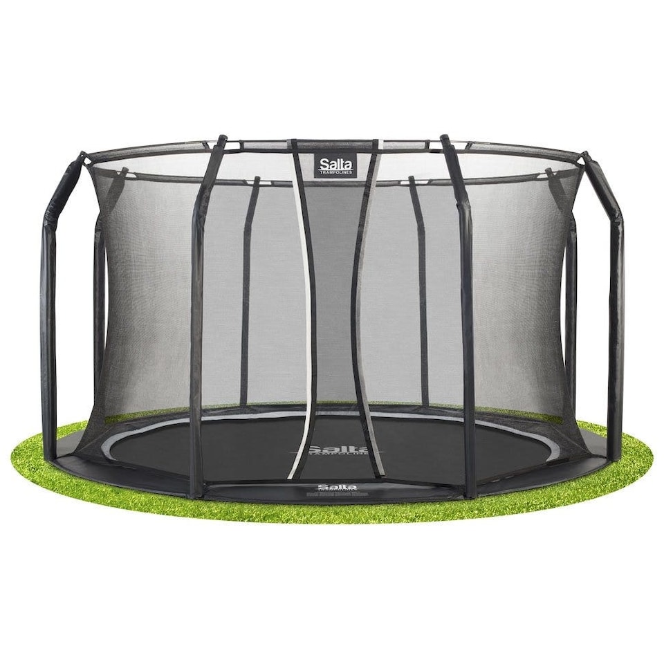 image 1 of Salta 10ft Royal Baseground Round Trampoline with Enclosure