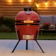 image 3 of Kamado 13" Ceramic BBQ Grill Smoker Charcoal Cooking Oven Portable