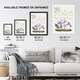 image 3 of Butterfly Caterpillar and Flower Calligraphy Wall Art Poster Print 12X16"