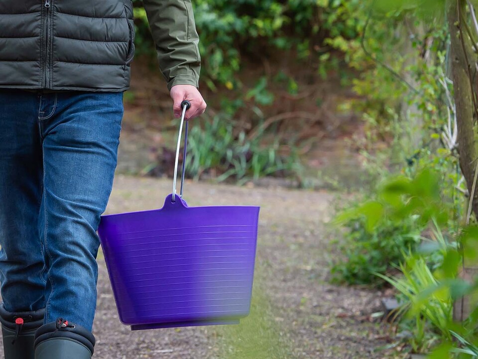 image 1 of Red Gorilla - Gorilla Bucket - Flexible Multi-Use 22L Bucket | Purple