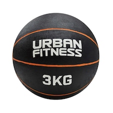 Urban Fitness Medicine Ball - Orange - 3kg