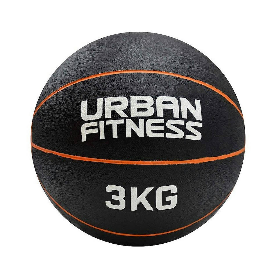 Urban Fitness Medicine Ball - Orange - 3kg