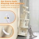 image 6 of Yaheetech 158 cm Multi Level Cat Tree with Condos Beige