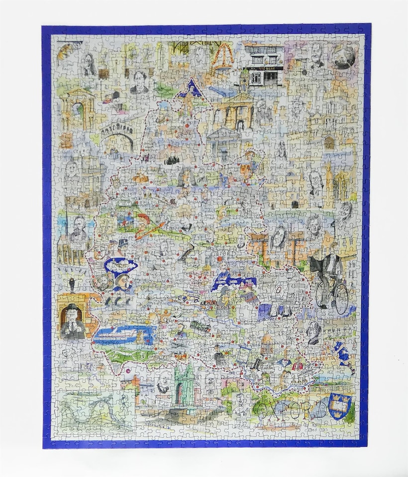 image 1 of Tim Bulmer Oxford 1000 Piece Jigsaw Puzzle