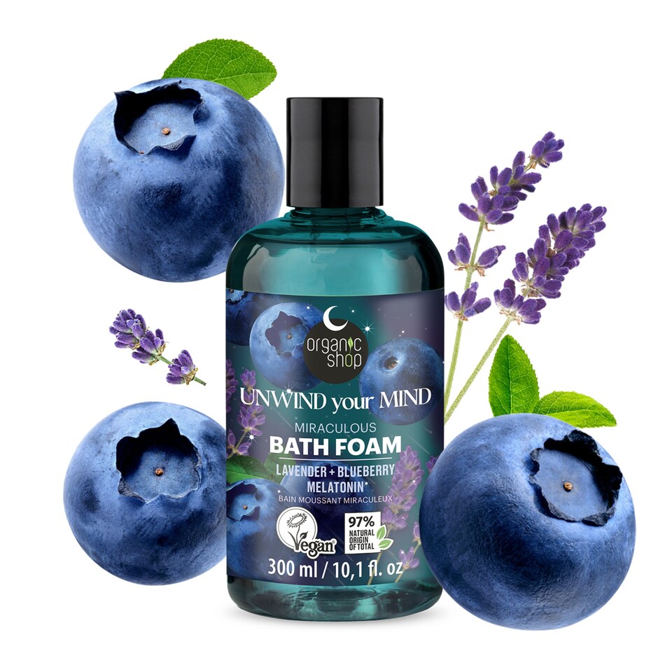 image 1 of Organic Shop Sleeping Miraculous Bath Foam 300ml
