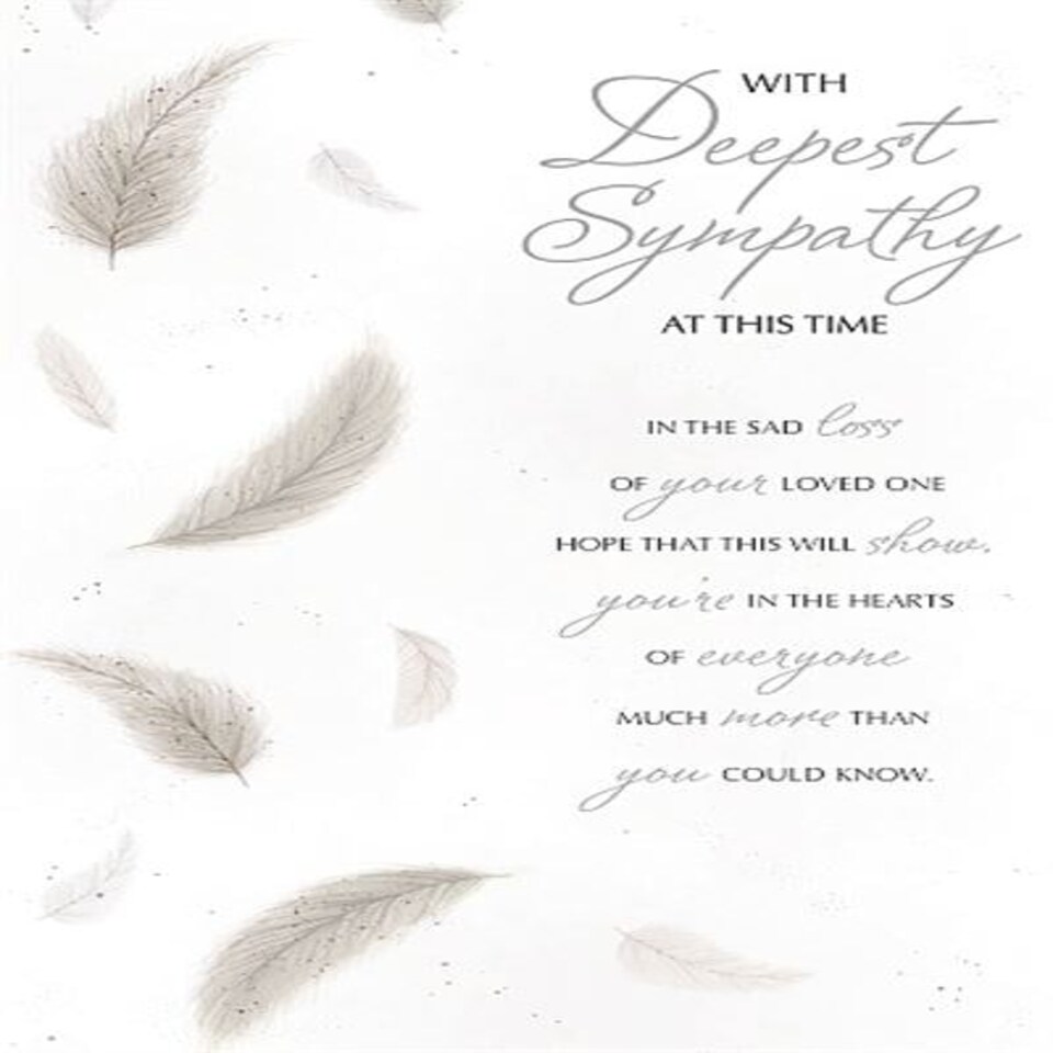 image 1 of In the Sad Loss Of Your Loved One Sympathy Card