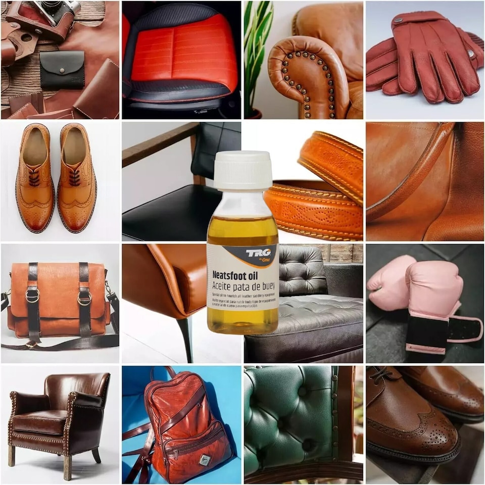 image 1 of TRG Neatsfoot Oil Leather Conditioner and Preserver 100ml