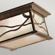 image 2 of Kichler Morris Outdoor 2 Light Flush Mount Copper IP44