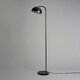 image 4 of BHS Travis Arc Floor Lamp, Matte Black