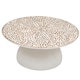 image 1 of Malda Mango Wooden Round Coffee Table Brown