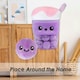 image 9 of Boba Tea Soft Toy Cute Plushie Huggable Cuddly Stuffed Toy Gift 35cm Lilac