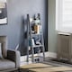 image 1 of Vida Designs Bristol 4 Tier Step Ladder Bookcase Display Storage, Grey