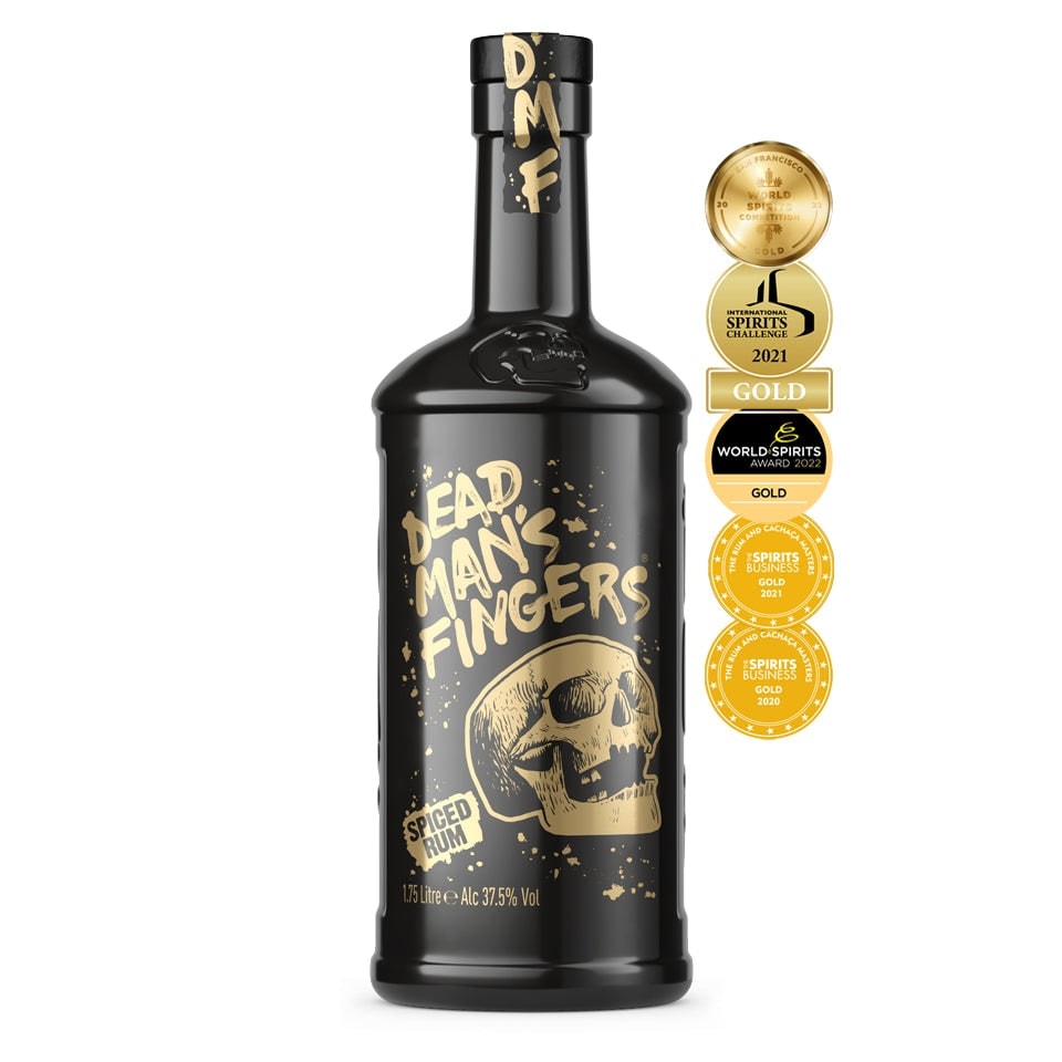 image 1 of Dead Man’s Fingers Spiced Rum Extra Large 1.75 Litre