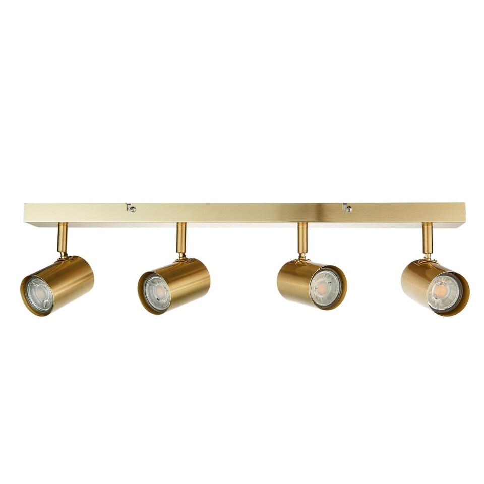 image 1 of Hereford 4 Light Satin Gold Spotlight Bar