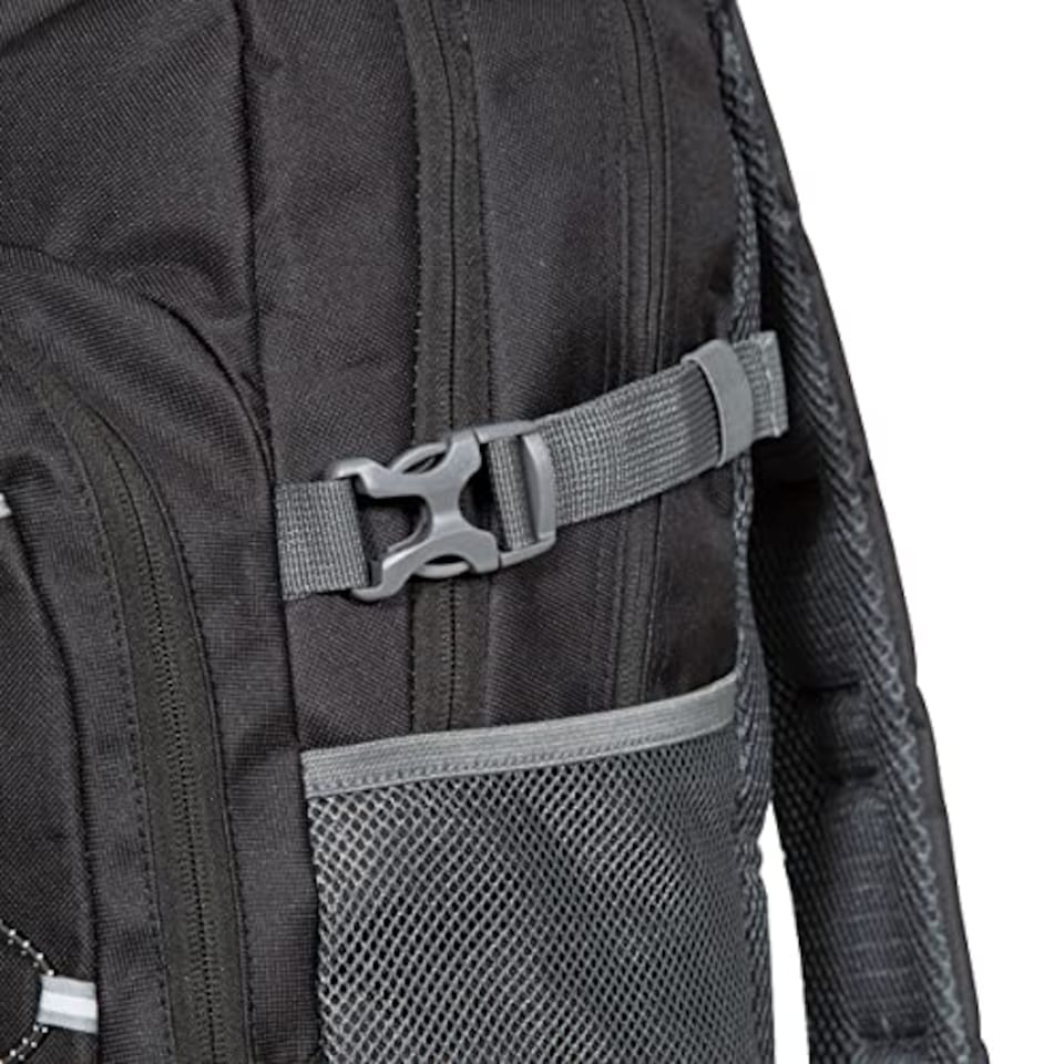 image 1 of Trespass Mens Backpack Albus - Perfect Rucksack For School Hiking Camping Or Work, 30 Litre With Padded Straps, Multi Function With Internal Pockets