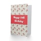 image 2 of 70Th Seventy Flower Pattern Birthday Card