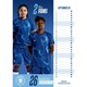 image 4 of Chelsea WFC A3 Wall Calendar - Multicoloured - One Size