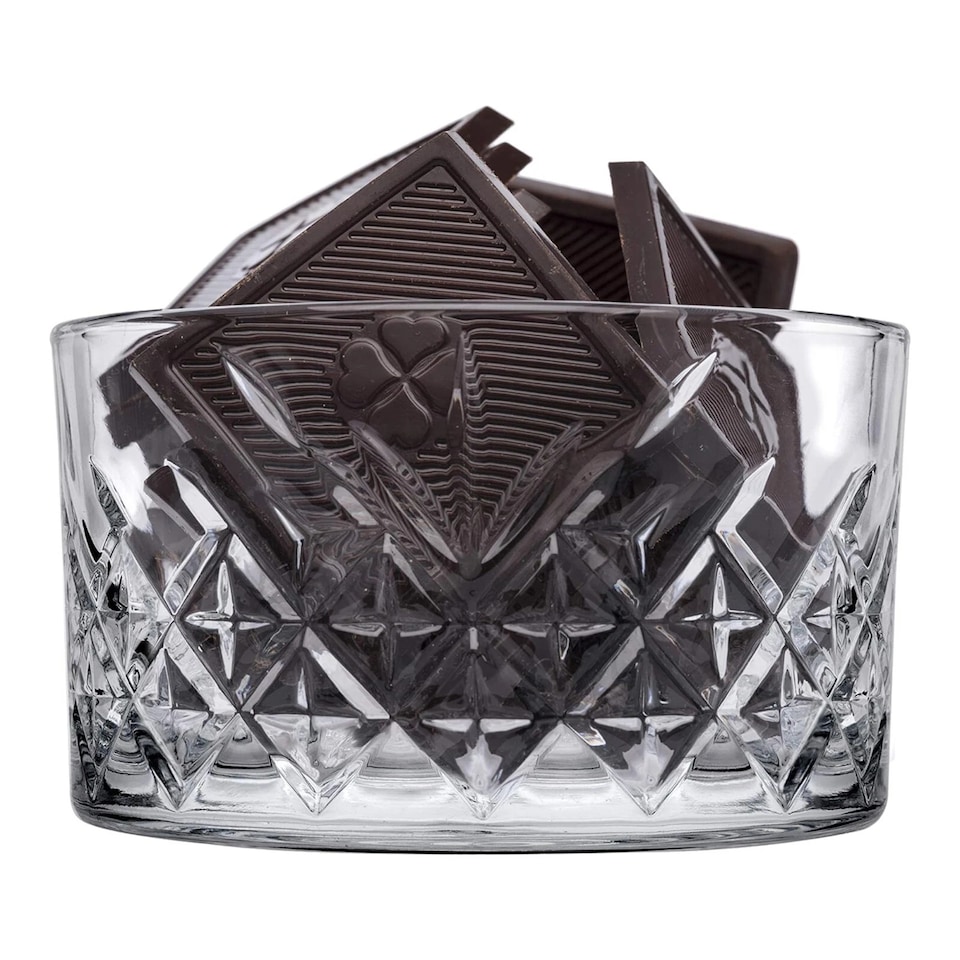 image 1 of 250ml Glass Mini Dessert Snacks Nuts Ice Cream Serving Bowls Party Dishes | Clear | Clear | 4 Bowl Set | 4