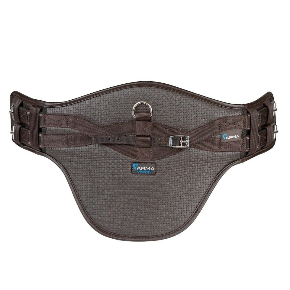 image 1 of Shires Anti Chafe Short Stud Guard Girth Black | Size: 30 Inch
Colour: Black