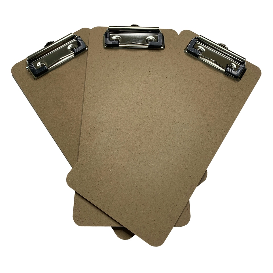image 1 of Slim Wooden Clipboard by Janrax - Suitable for A6 Paper