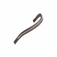 Shires Aviemore Large Diamante Browband Brown | Size: X-Full
Colour: H.Brown/Clear