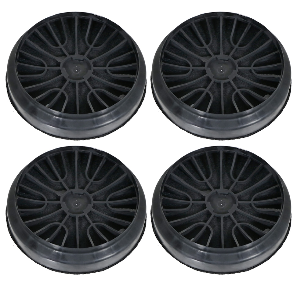 image 1 of SPARES2GO Carbon Filters for Bosch DWP66BC DWW06 DWW09 Cooker Hood 00796390 DHZ5276 x 4