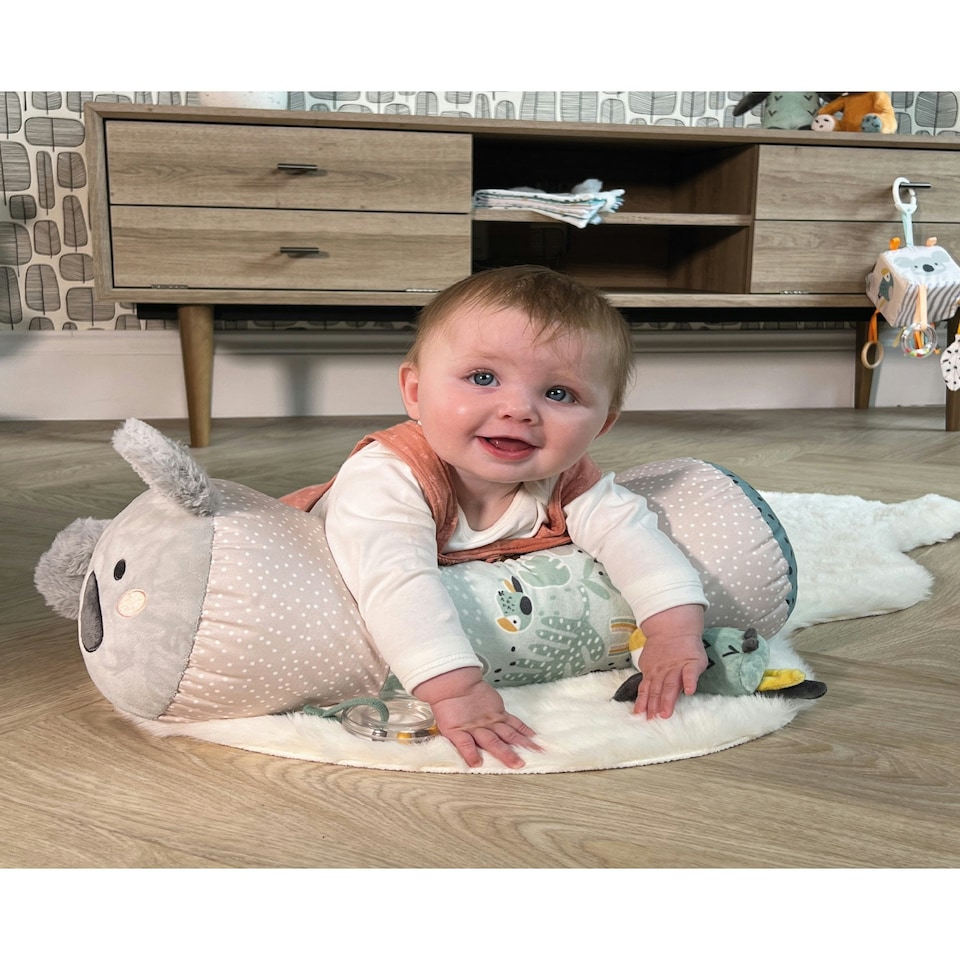 image 1 of Animal Adventures Tummy Time Roller