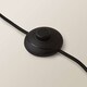 image 6 of ValueLights Lottie Black Wood Tripod Floor Lamp Black Taper Shade