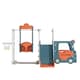 image 1 of Living and Home 3-in-1 Kids Toddler Swing, Slide, and Climber Playset - Orange