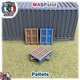 image 1 of Slot Car Trackside Scenery 4 x Pallet Kit Mix 1:32 Scale Wasp P