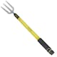 image 3 of Garden Fork Weeder + Shovel with Telescopic Handles 25" - 37" Gardening 3pc
