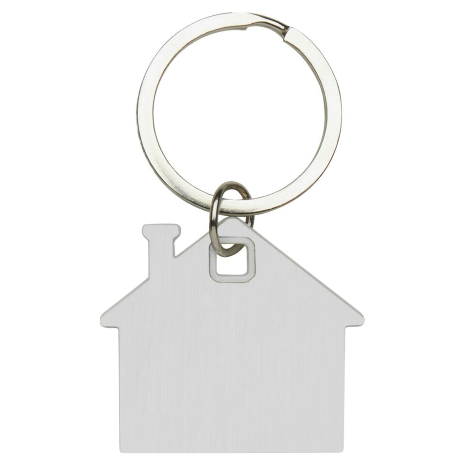 image 1 of Floso Nook House Keyring - White - One Size