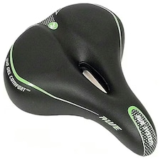 AWE Adult Ladies COMFORT GEL Bike/E-Bike/City Green/Black Large Saddle